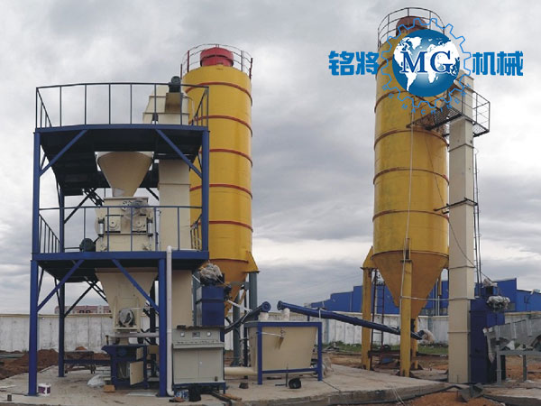 干粉砂漿混合設備混合機為何會出現出料誤差大現象呢？