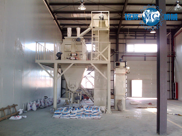 干粉砂漿設備物料倒流是怎么回事？