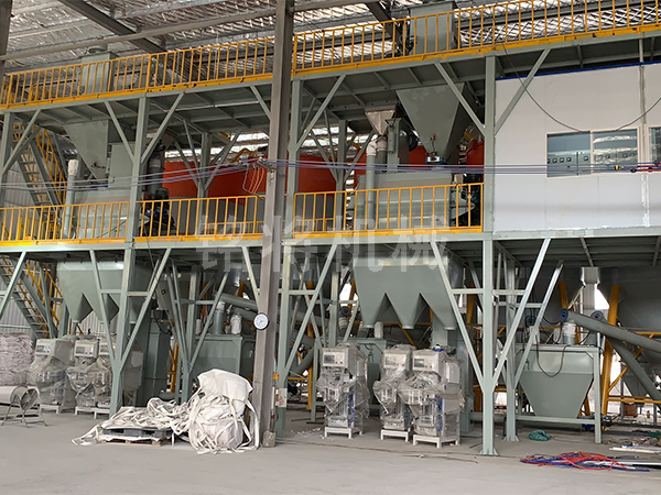 干混砂漿生產線 干混砂漿生產線