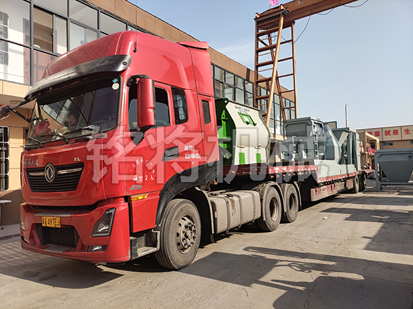 四立方主機，時產15噸生產線，發往江蘇連云港